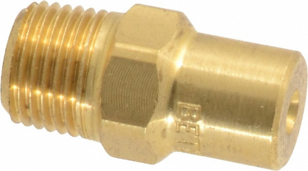 Bete Fog Nozzle Polyvinylchloride Low Flow Whirl Nozzle: 1/8" Pipe, 120 ° Spray Angle - 1/8FWL-1/2120@1