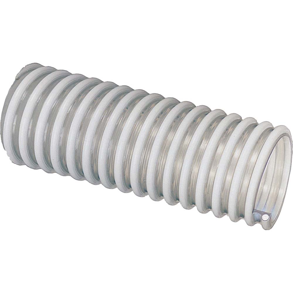 Kuriyama of America Food & Beverage Hose: 4" ID, 4.72" OD, 20' Long - WT400-20CESS