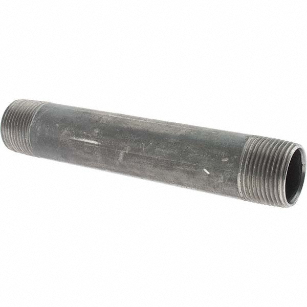 Made in USA 12" OAL, 1/2" ID, 1,500 Max psi, Flexible Metal Hose Assembly - 03318748