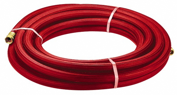 Continental ContiTech 25' Long, 1/2" Fitting, Male NPT Fitting, -40 to 450°F, Synthetic Rubber High Temp & High Pressure Hose - 20023429