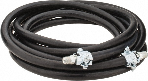 Continental ContiTech 25' Long, 1/2" Fitting, Male NPT Fitting, -40 to 450°F, Synthetic Rubber High Temp & High Pressure Hose - 20023429