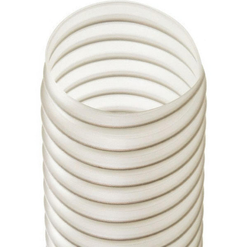 Hi-Tech Duravent Vacuum Duct Hose: Polyurethane, 5" ID, 17 Hg Vac Rating, 16 psi - 203205001025