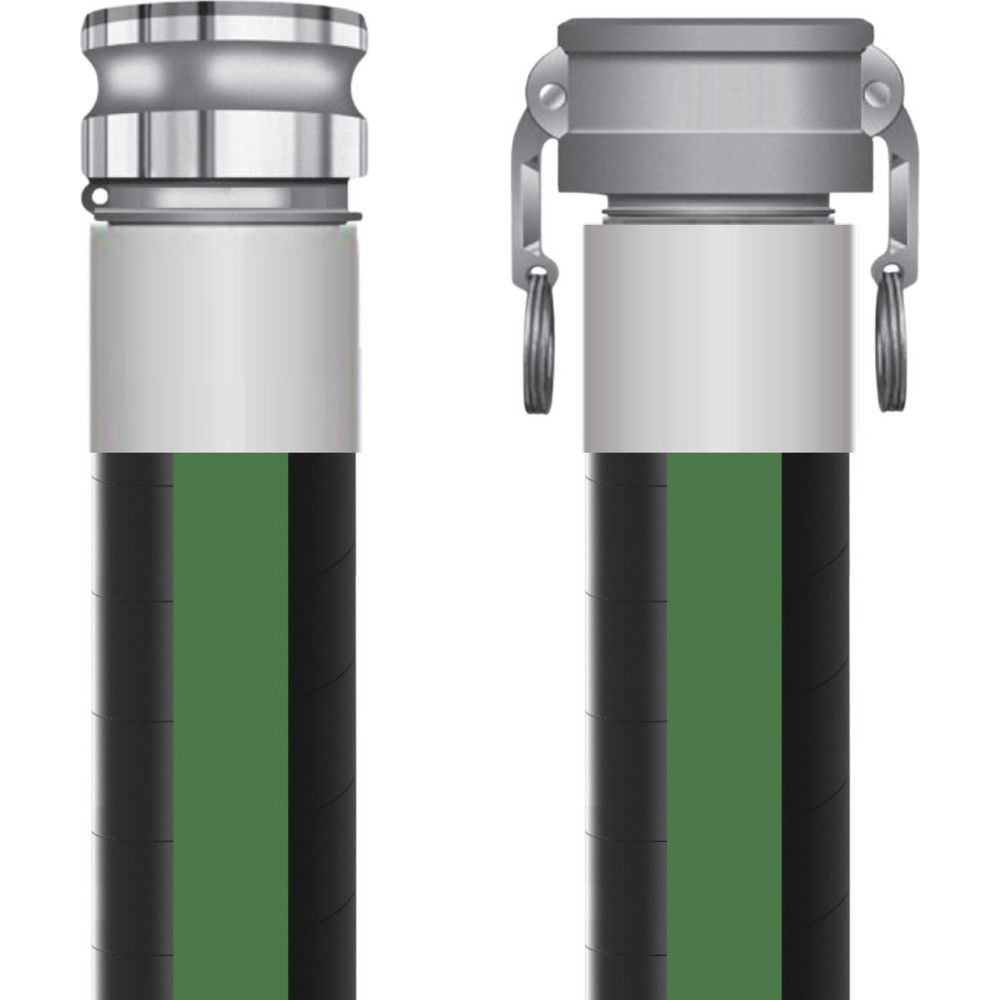 RubberWorx Liquid Suction & Discharge Hose: Inside Diameter (Inch): 2; Outside Diameter (Inch): 2-1/2; Material: Rubber - RWS-2X50-CEAL