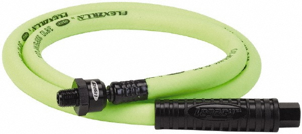 Coilhose Pneumatics Lead-In Whip Hose: 3/8" ID, 2' - RP06244BS