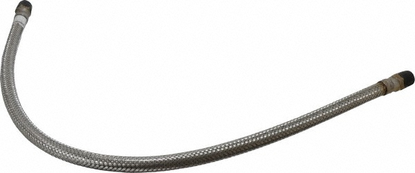 Made in USA 36" OAL, 1/2" ID, 1,040 Max psi, Flexible Metal Hose Assembly - 48429021