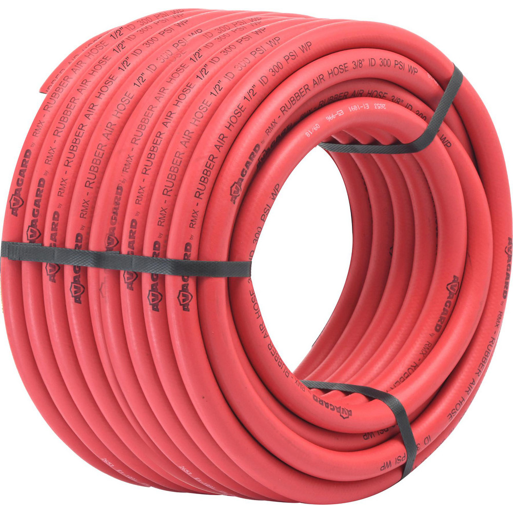 AvaGard Air & Multi-Purpose Hose: Hose Type: Multipurpose Air Hose; Length Ft. (Feet): 300; Type: Rubber Air Hose; Inside Diameter (Inch): 1/2 - AVG12300
