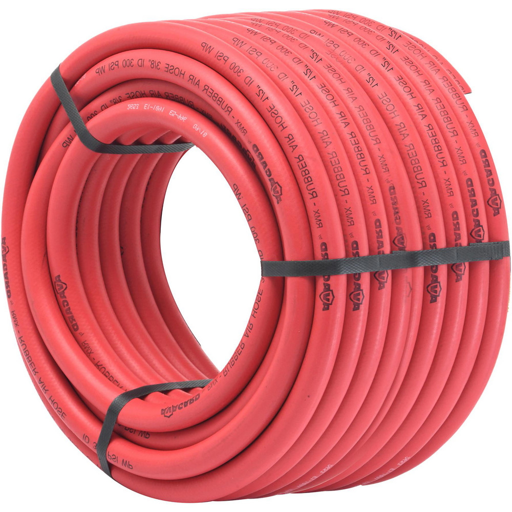 AvaGard Air & Multi-Purpose Hose: Hose Type: Multipurpose Air Hose; Length Ft. (Feet): 300; Type: Rubber Air Hose; Inside Diameter (Inch): 1/2 - AVG12300