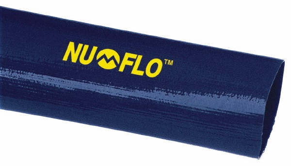 RubberWorx Water Suction & Discharge Hose: 6" ID, 6.8" OD, 50' Long - WDPVCBL6X50CEA