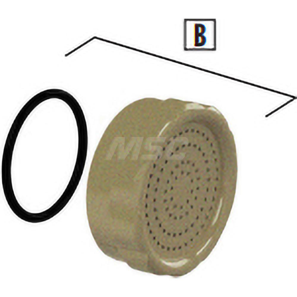 SANI-LAV Brass & Stainless Steel Barrel Cart Replacement Kit: - N8BR