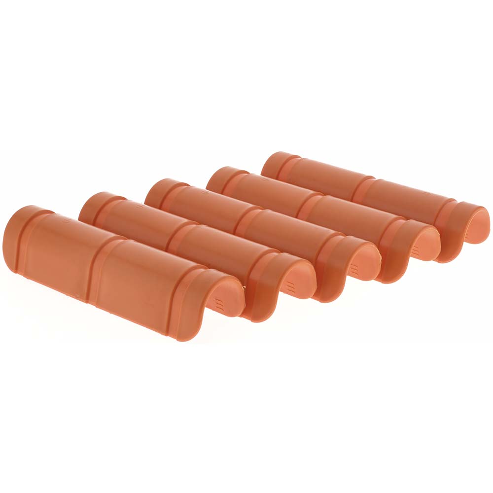 Atlantex 4" ID Yellow Braided Cut-Resistant Sleeve for Hoses - KS64200
