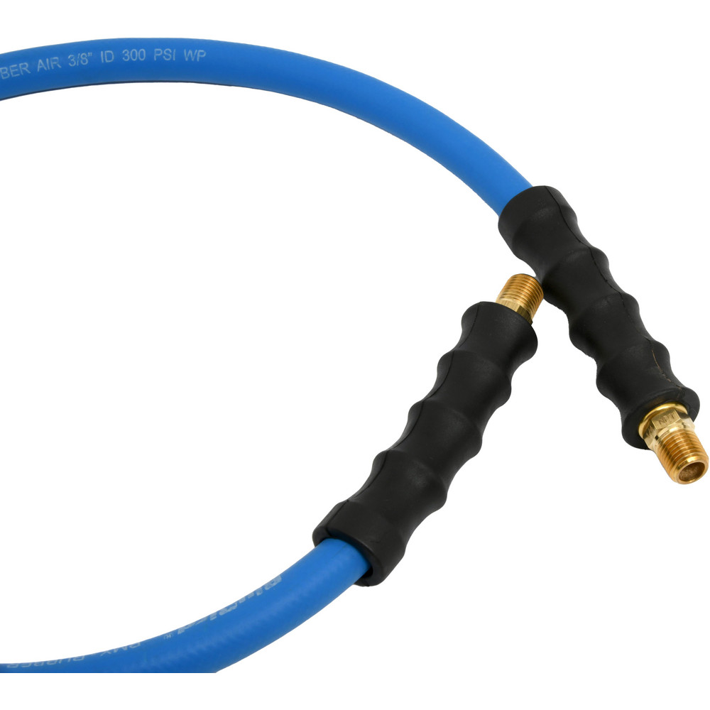 BluBird Air & Multi-Purpose Hose: Hose Type: Lead-in Whip Hose; Length Ft. (Feet): 3; Type: Rubber Air Hose; Inside Diameter (Inch): 1/2 - BBLD1203