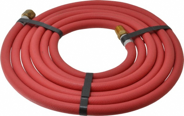BluBird Air & Multi-Purpose Hose: Hose Type: Lead-in Whip Hose; Length Ft. (Feet): 3; Type: Rubber Air Hose; Inside Diameter (Inch): 1/2 - BBLD1203