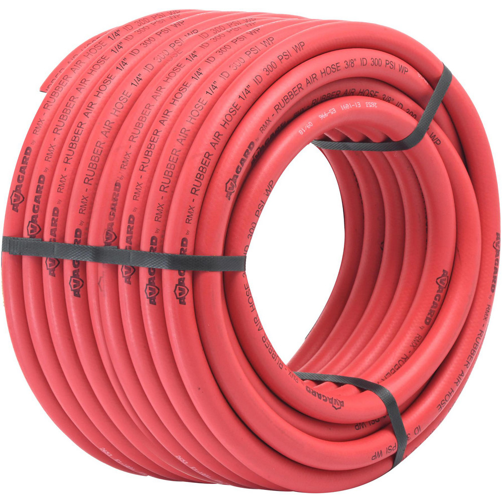 AvaGard Air & Multi-Purpose Hose: Hose Type: Multipurpose Air Hose; Length Ft. (Feet): 300; Type: Rubber Air Hose; Inside Diameter (Inch): 1/4 - AVG14300