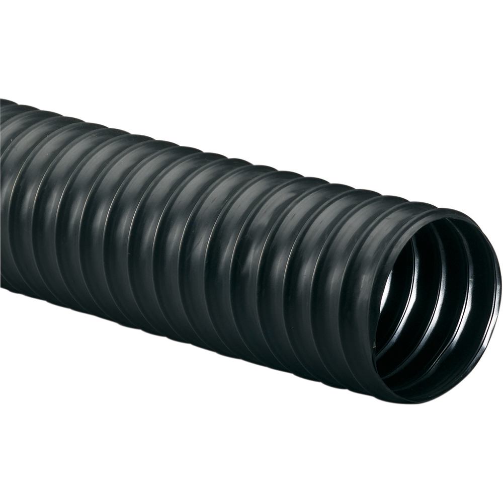Flexaust Duct Hose: Urethane, 2-1/2" ID, 29 Hg Vac Rating, 30 psi - 83710250025