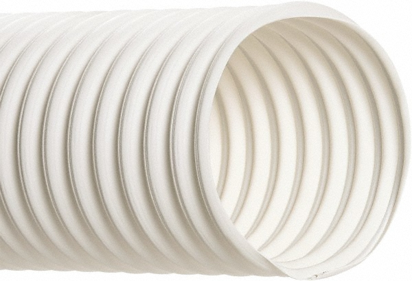 Hi-Tech Duravent Food & Beverage Hose: 4" ID, 4.29" OD, 50' Long - 200104003050