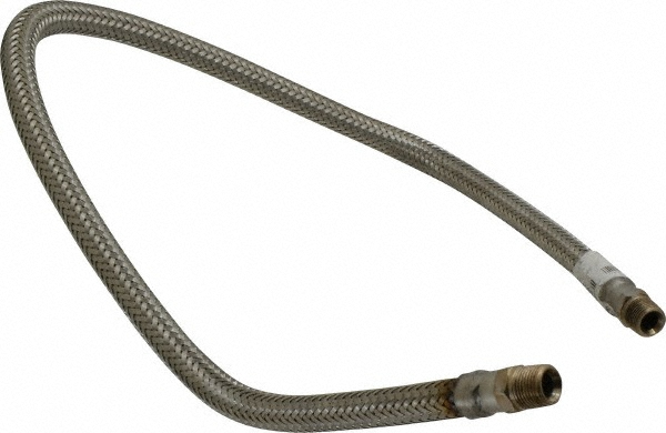 Made in USA 36" OAL, 3/4" ID, 600 Max psi, Flexible Metal Hose Assembly - 48429492
