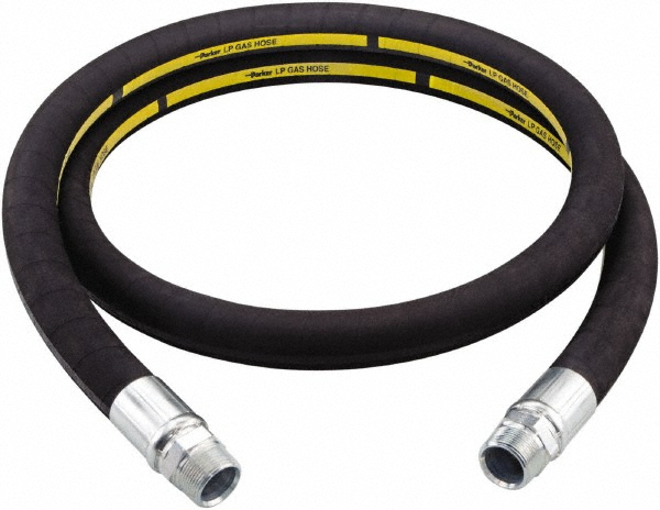 Reelcraft Chemical & Petroleum Hose: 1-1/2" OD, NPT Male x Male - S600451-50