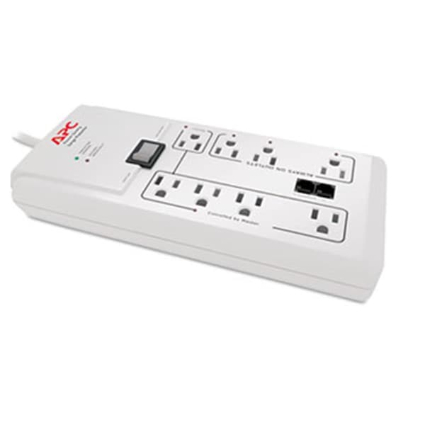 Sonic Boom Usa, Inc. Power-Saving Home/Office SurgeArrest Protector, 8 Outlets, 2030 J - SO188444