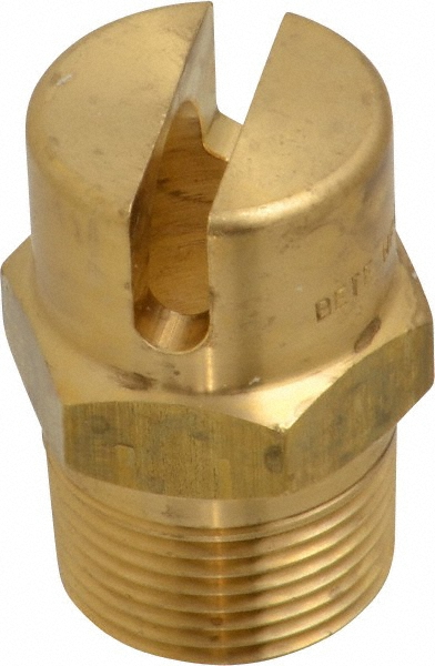 Bete Fog Nozzle Brass Low Flow Whirl Nozzle: 3/8" Pipe, 120 ° Spray Angle - 3/8WL-2 120@4