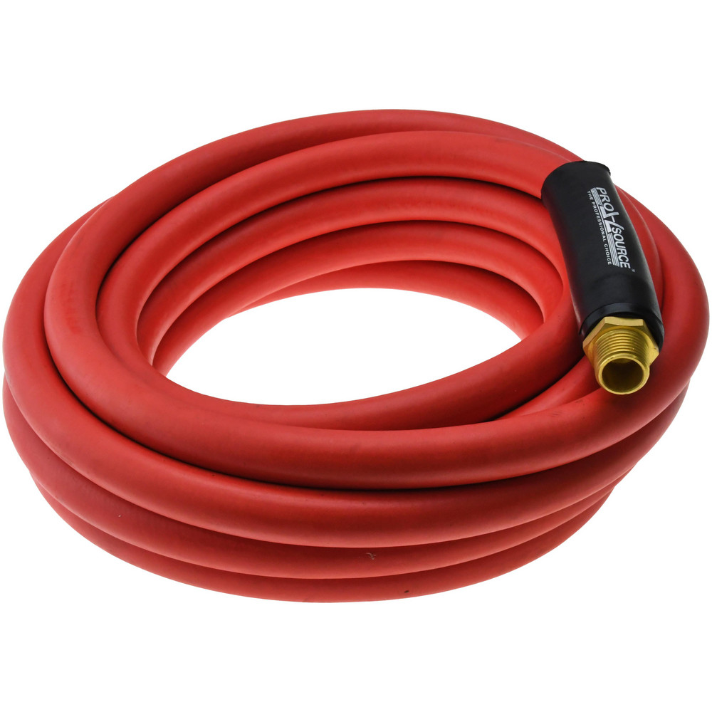 Dino-Hide Air & Multi-Purpose Hose: Hose Type: Multipurpose Air Hose; Length Ft. (Feet): 100; Type: Rubber Air Hose; Inside Diameter (Inch): 1/2 - WLEPRO12100