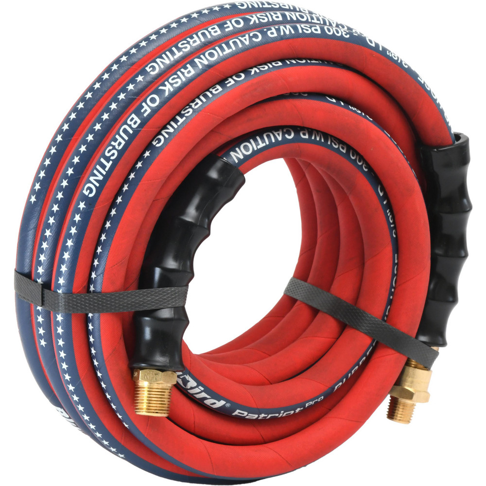 Patriot Pro Air & Multi-Purpose Hose: Hose Type: Multipurpose Air Hose; Length Ft. (Feet): 15; Type: Rubber Air Hose; Inside Diameter (Inch): 3/8 - PPPRO3815