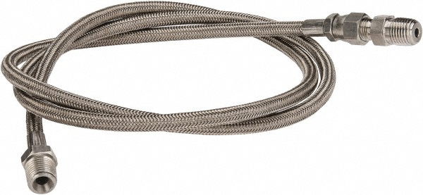 Made in USA 48" OAL, 7/8" ID, 1,000 Max psi, Flexible Metal Hose Assembly - 03319332