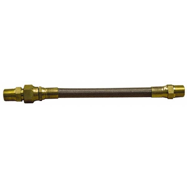 Made in USA 48" OAL, 7/8" ID, 1,000 Max psi, Flexible Metal Hose Assembly - 03319332