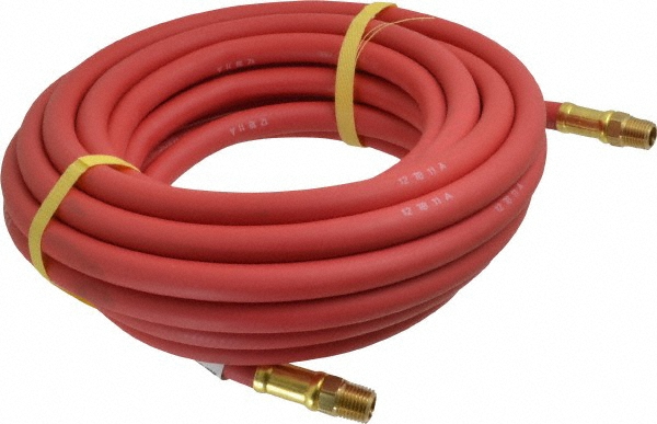 AvaGard Air & Multi-Purpose Hose: Hose Type: Multipurpose Air Hose; Length Ft. (Feet): 25; Type: Rubber Air Hose; Inside Diameter (Inch): 1/4 - AVG1425