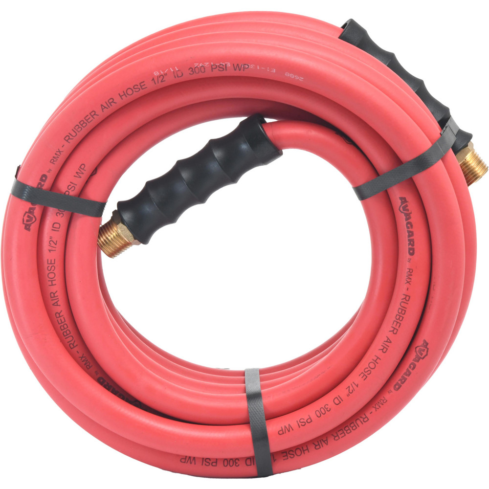 AvaGard Air & Multi-Purpose Hose: Hose Type: Multipurpose Air Hose; Length Ft. (Feet): 25; Type: Rubber Air Hose; Inside Diameter (Inch): 1/4 - AVG1425