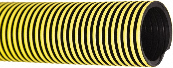 Flexaust Duct Hose: Polyolefin, 2-1/2" ID, 26 Hg Vac Rating, 20 psi - 3522025050