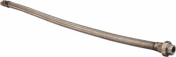 Made in USA 36" OAL, 3/4" ID, 600 Max psi, Flexible Metal Hose Assembly - 48429310