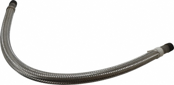 Made in USA 36" OAL, 3/4" ID, 600 Max psi, Flexible Metal Hose Assembly - 48429310