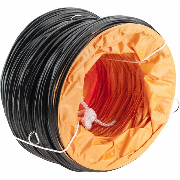 Flexaust Duct Hose: Neoprene, 12" ID, 3 Hg Vac Rating, 3 psi - 1401200025