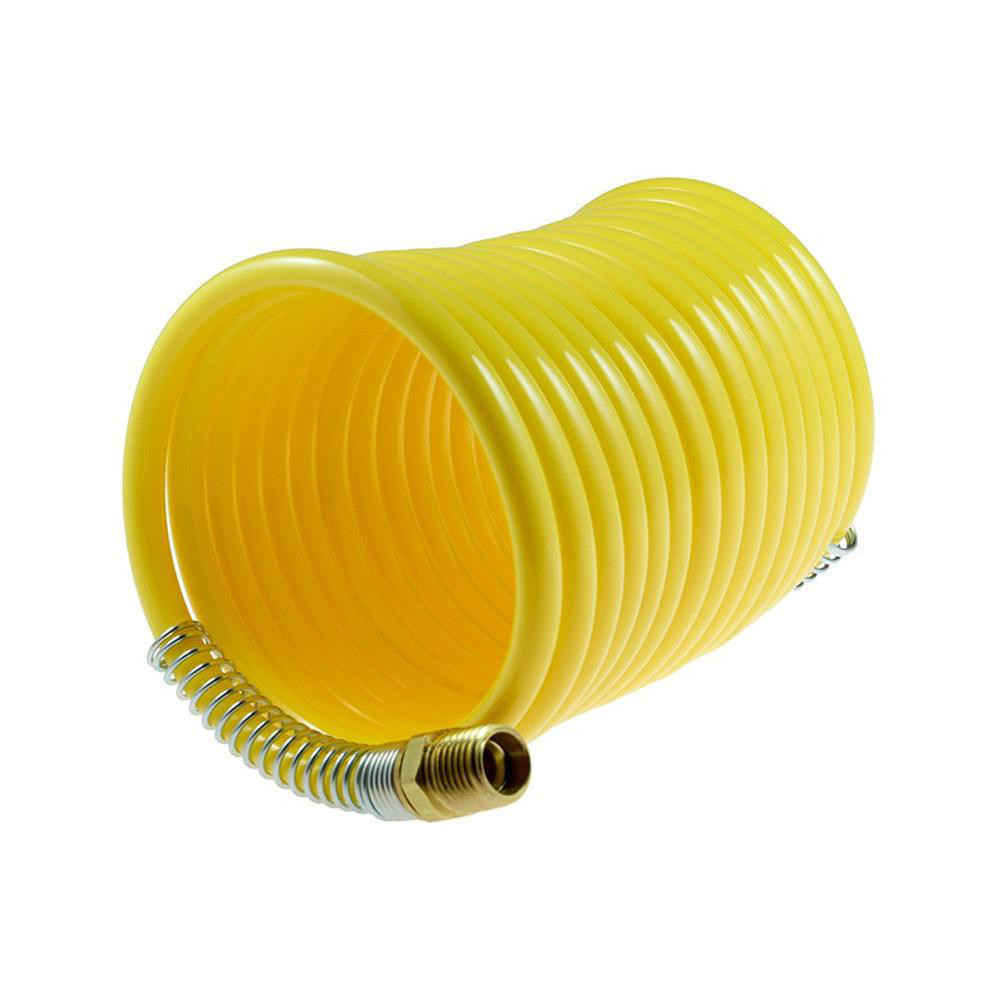 Coilhose Pneumatics Coiled & Self Storing Hose: 3/16" ID, 100' Long - N316-100