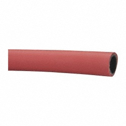 Parker Push-on Air Hose: 3/8" ID, Priced as 1' Increments, 25' Minimum Cut Length, 450' Total Coil Length - 801-6-YEL-RL