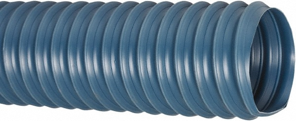 Flexaust Duct Hose: Polyvinylchloride, 12" ID, 0.6 Hg Vac Rating, 2.3 psi - 8111120050