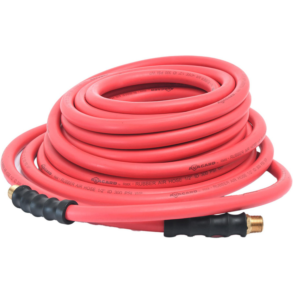 AvaGard Air & Multi-Purpose Hose: Hose Type: Multipurpose Air Hose; Length Ft. (Feet): 100; Type: Rubber Air Hose; Inside Diameter (Inch): 1/2 - AVG12100