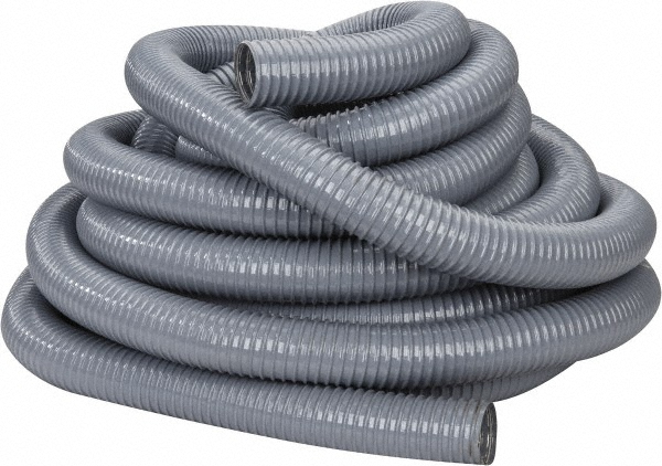 Flexaust Duct Hose: Urethane, 2" ID, 28 Hg Vac Rating, 40 psi - 3547020050