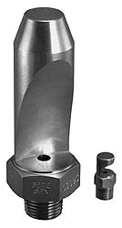 Bete Fog Nozzle Stainless Steel High Impact Fan Nozzle: 3/8" Pipe, 35 ° Spray Angle - 3/8SPN6035@5