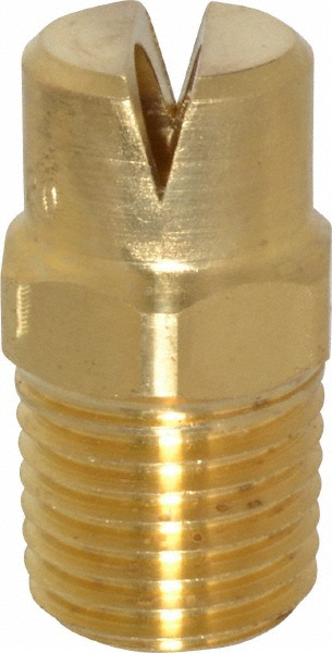 Bete Fog Nozzle Polyvinylchloride Low Flow Whirl Nozzle: 1/4" Pipe, 120 ° Spray Angle - 1/4WL-1 120@1