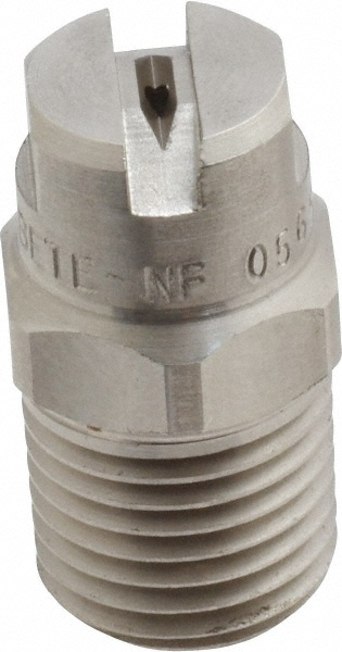Bete Fog Nozzle Polyvinylchloride Low Flow Whirl Nozzle: 1/4" Pipe, 120 ° Spray Angle - 1/4WL-1 120@1