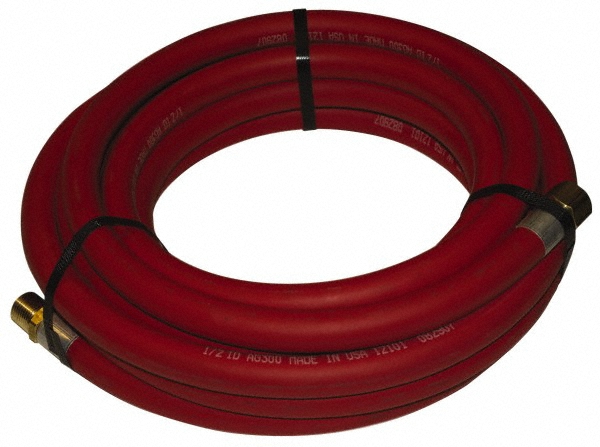 Continental ContiTech Multipurpose Air Hose: 1-1/4" ID, 1-25/32" OD, 25' - HZR12515-25-31