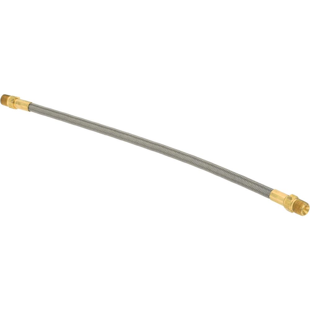 Made in USA 12" OAL, 2" ID, 450 Max psi, Flexible Metal Hose Assembly - 48417075