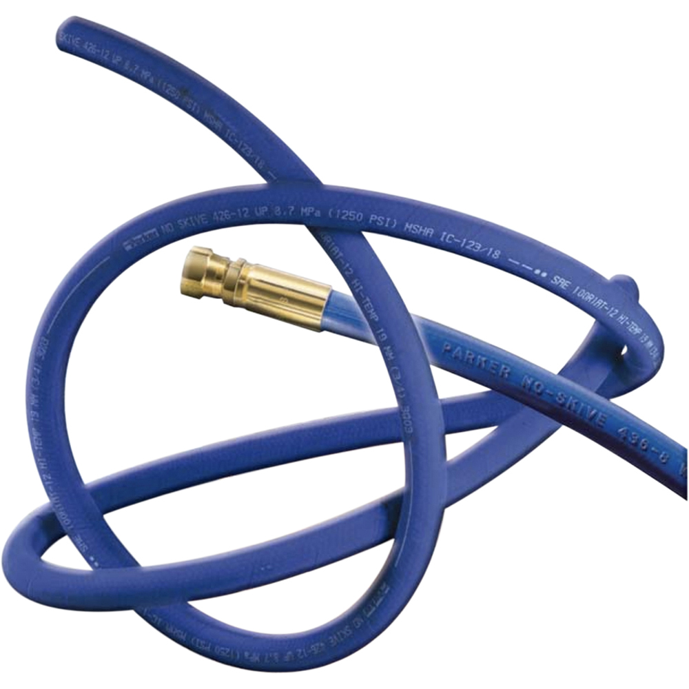 Parker 3/4" ID x 1.09" OD, 2,250 Working psi Hydraulic Hose - 436-12-BLU-RL