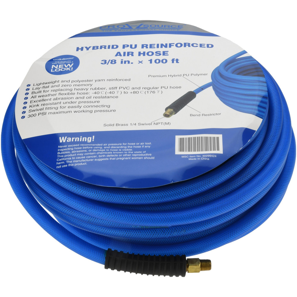 Coilhose Pneumatics Multipurpose Air Hose: 3/8" ID, 100' - PFE61004T