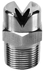 Bete Fog Nozzle Polyvinylchloride Low Flow Whirl Nozzle: 1/8" Pipe, 120 ° Spray Angle - 1/8WL-1/4 120@1