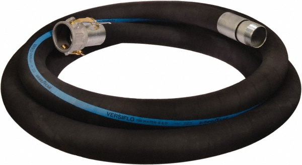 Continental ContiTech Water Suction & Discharge Hose: Synthetic Rubber - RSG600-20MF-M