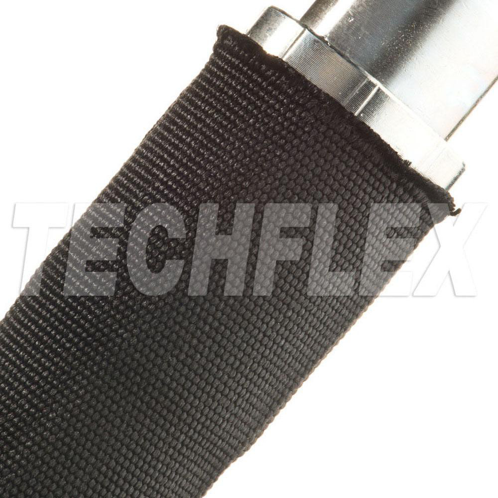 Techflex 2.86" ID Black Woven Sleeving for Hoses - DFN2.86-50