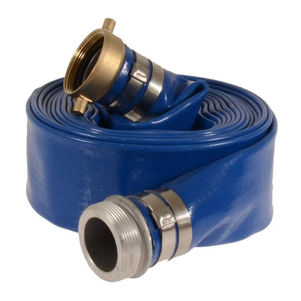 Alliance Hose & Rubber Water Suction & Discharge Hose: Polyvinylchloride - DPX150-100CE-M
