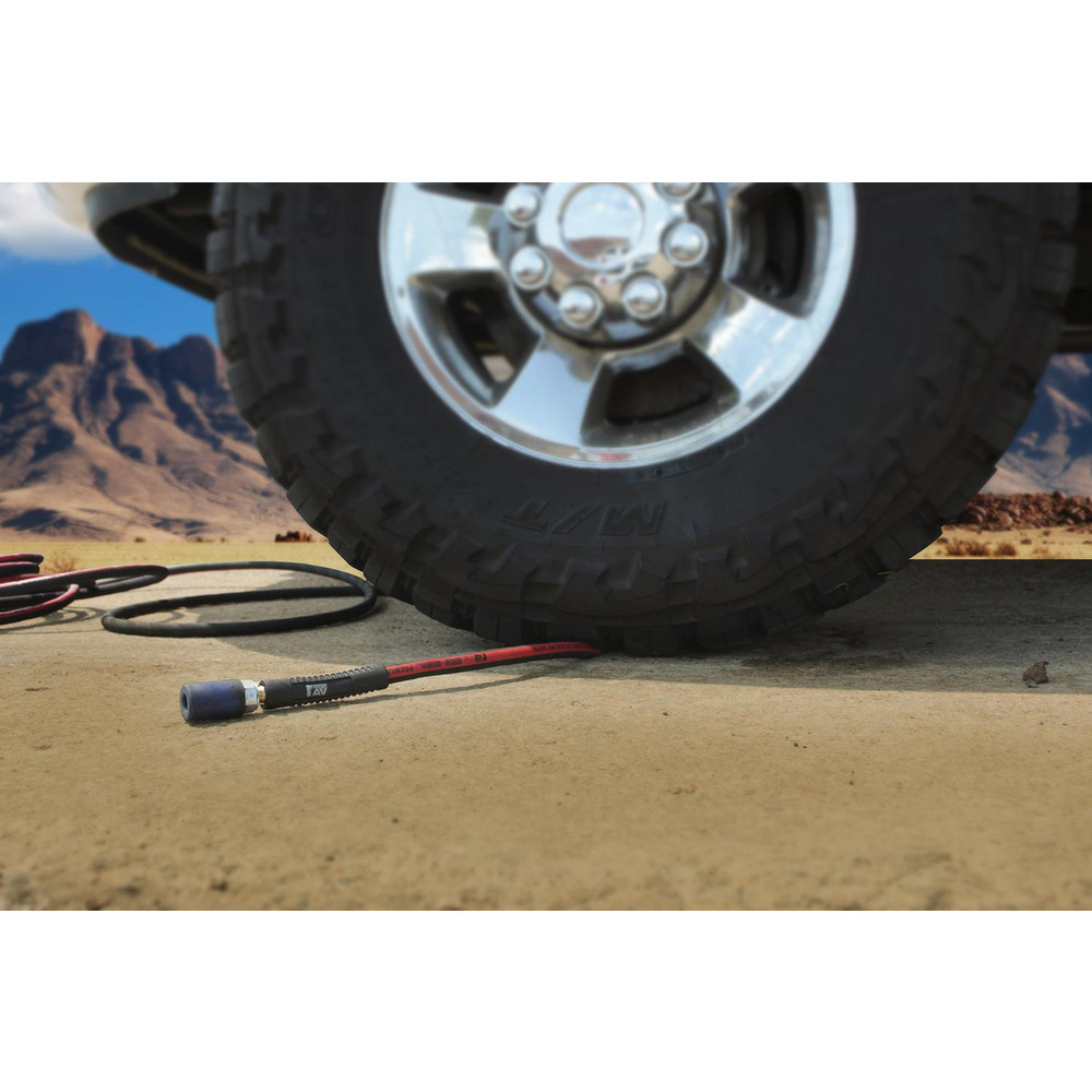 Dino-Hide Air & Multi-Purpose Hose: Hose Type: Multipurpose Air Hose; Length Ft. (Feet): 15; Type: Rubber Air Hose; Inside Diameter (Inch): 3/8 - WLEPRO3815